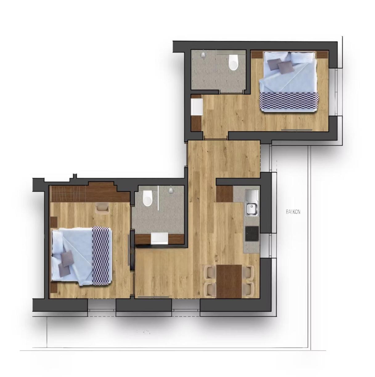Apart Walser Seefeld in Tirol Ngoại thất bức ảnh